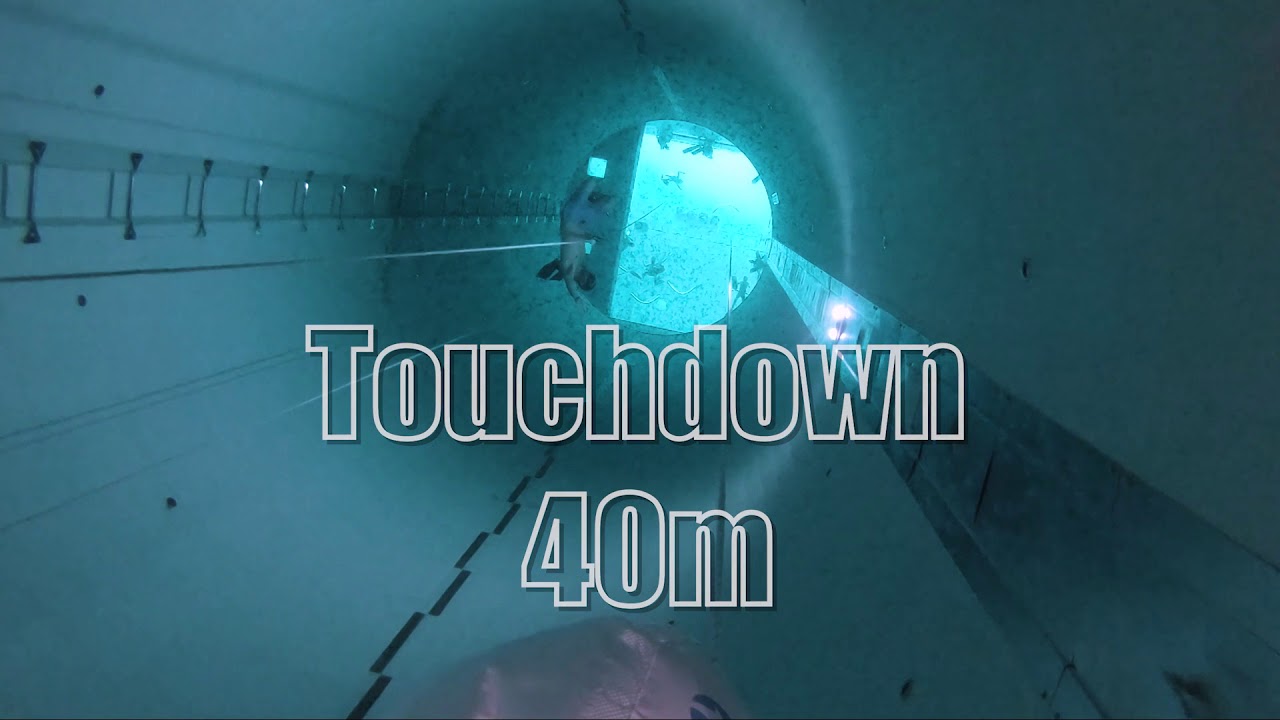 deep blue sea 3 Sled Ride down the worlds deepest pool