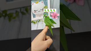 Origami Paper Parrot | How to make Paper bird #shorts #short