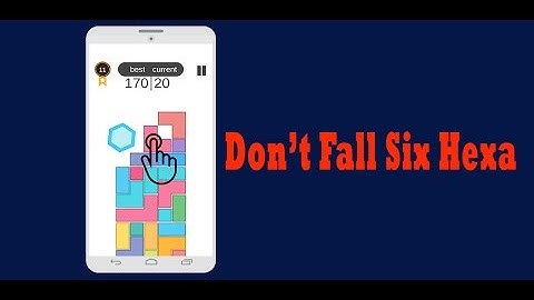 Hexagon Six Puzzle Game.