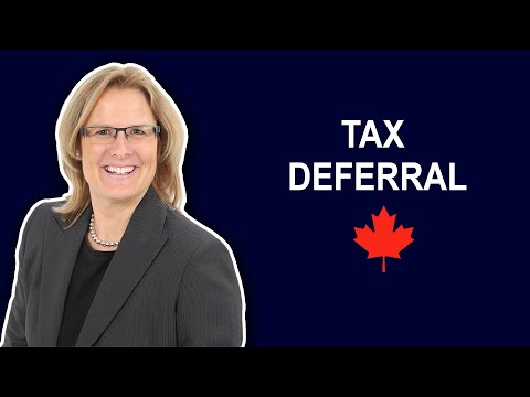 Tax Deferral (what they don't want you to know)