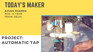 How To Make Automatic Water Tap by Ultrasonic | Arduino Project