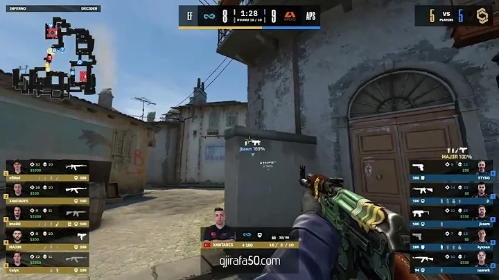 XANTARES INSANE SPRAY TRANSFER WITH AK-47