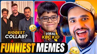 Mr.Beast Crazy collab with SRK & Viral KBC kid Memes😂
