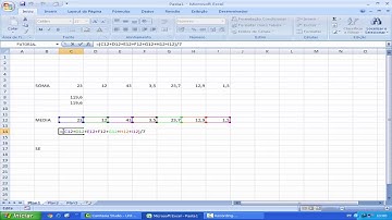 Aprenda Excel Básico Funções SOMA, MÉDIA E SE