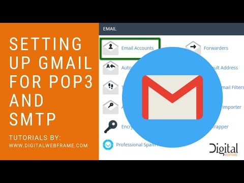 How to set up Gmail for POP3 and SMTP