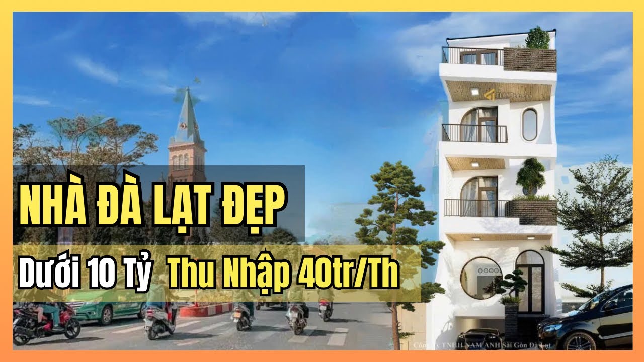 Nhà Phố Đà Lạt Thu Nhập 70tr/Th - Ngay Trần Phú Cách Hồ Xuân Hương 500M - Bất Động Sản Đà Lạt