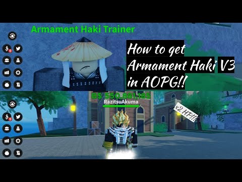 AOPG] How To Get New Armament, Observation And Conquerors Haki In