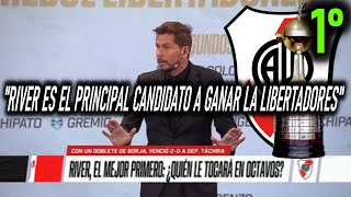 VIGNOLO se queda SIN PALABRAS para ELOGIAR a River Plate 'River es el PRINCIPAL CADIDATO a GANARLA'