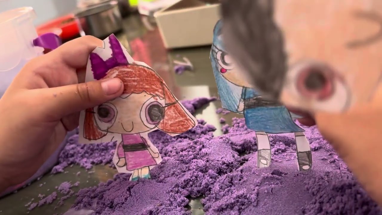 Juni-Puff Adventures - Part 18 : Mystery at the purple sand beach 