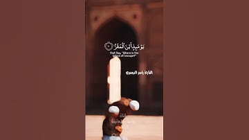 ماتيسر من سورة القيامة🍃يسئل أيان يوم القيامة🍂😔#تلاوة_خاشعة#راحة_وطمأنينة#share - القارئ ياسر الدوسري