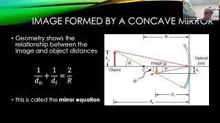 PHYS 230 Chap 2 Sec 2 - Spherical Mirrors
