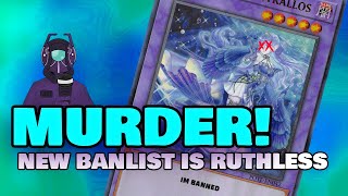 New Banlist hits HARD | Yugioh Banlist reaction