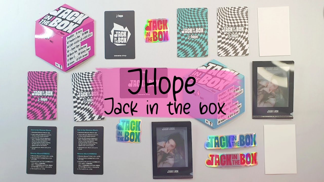 J-HOPE - [JACK IN THE BOX] WEVERSE Album A Version