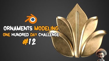 Ornaments Modeling in Blender #12