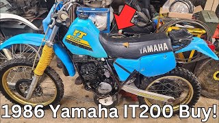 Sunday Buy! 1986 Yamaha IT 200S