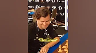 Magnus got praised for his brilliant checkmate....