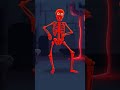 #colormixing #teeheetown #shorts #kids 💀 Skeletons Mixing Colors - Finger Family