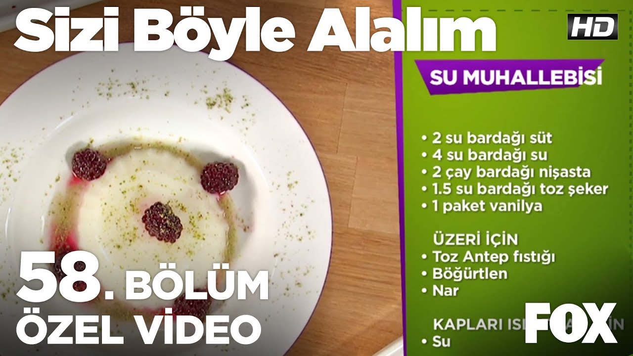 Su Muhallebisi Yapımı Videosu Su Muhallebisi Yapımı Videosu