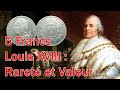 5 francs argent louis xviii 1814  raret et valeur