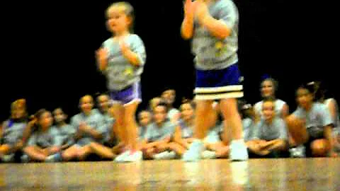 Carli Lynn LHS Cheerleader Kiddie Camp 2011