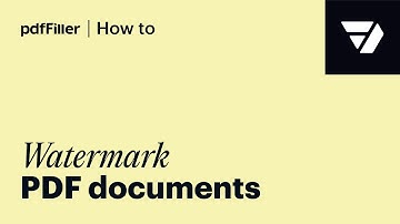How to Watermark PDF Like a Pro