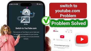 How to fix youtube switch to youtube.com problem 2025 | switch to youtube.com problem 2025