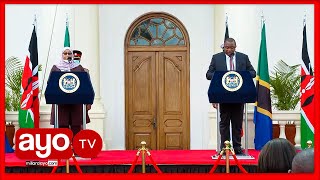 LIVE: RAIS UHURU KENYATTA ANAHUTUBIA, ZIARA YA RAIS SAMIA