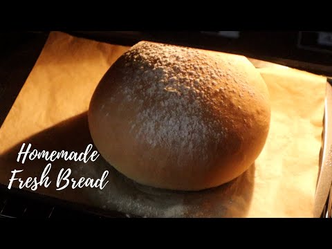 How to make easy homemade FRESH BREAD