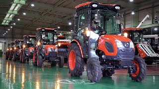 Как 70-летний корейский тракторный завод массово производит сельскохозяйственные тракторы