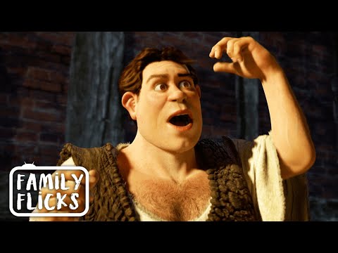 Shrek Turns Human Shrek 2 2004 Family Flicks