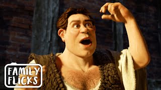 Shrek Turns Human | Shrek 2 (2004) | Family Flicks