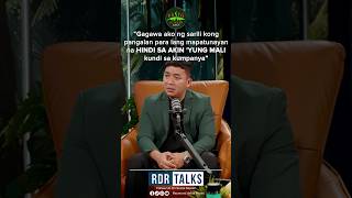 Sariling pangalan, sariling patunay.  | #rdrtalks