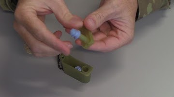 Triple Flange Hearing Protection Device Insertion Instructions