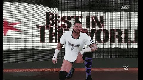 WWE 2K18 [ PC mods] CM PUNK MOD