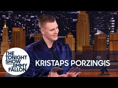 Kristaps Porzingis Was Confused by Kevin Durant's Nickname for Him