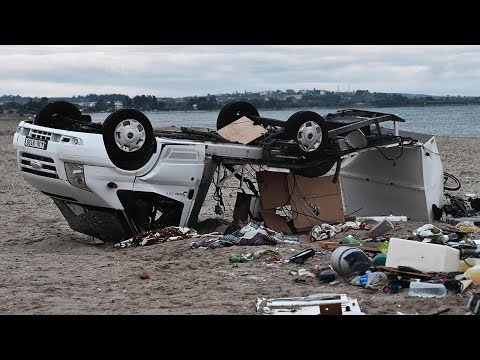 Tourists killed after unprecedented storms wreak havoc in Halkidiki on Greek coast