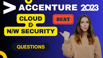 18 Aug : Network Security & Cloud Computing Question : Accenture Cognitive Assessment 2023