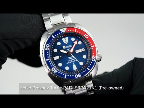【新品㉚】SEIKO Prospex Turtle Padi SRPA21K1 Seiko Prospex PADI SRPA21K1 Turtle Automatic Diver Samurai