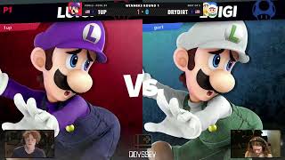 DryDirt (Ice Climbers/Luigi) vs 1up (Luigi/Donkey Kong/Diddy Kong) - Level Up w/YLNI Pools
Bracket Link: https://www.start.gg/tournament/level-up-with-ylni-an-odyssey-esports-regional
Twitter: https://x.com/odysseysmashin
Website: https://www.theodysseyesports.com/
Odyssey Esports is growing to be one of the largest tournament organizations in the Midwest, located in Fort Wayne, Indiana.
STAY TUNED TO KEEP UP WITH ODYSSEY EVENTS! HIT THAT SUB BUTTON.
#SmashUltimate #SmashUltimateTournaments #SmashBrothers #Smash #SmashUltimateRegional #smashultimate #smashbros #smash #smashultimatedlc #smashkazuya #tekken8 #smashclips #smashultimate #smashclips DryDirt (Ice Climbers/Luigi) vs 1up (Luigi/Donkey Kong/Diddy Kong) - Level Up w/YLNI Pools