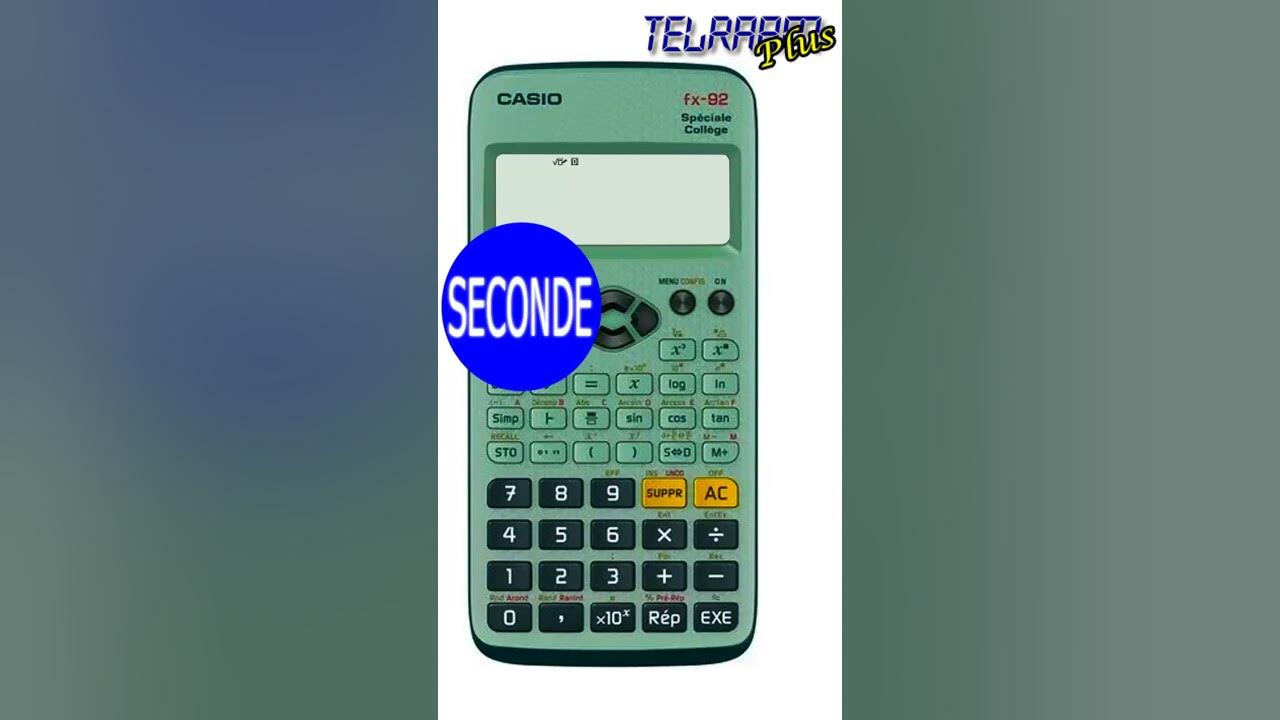 Overview of the Casio fx-92B Spéciale Collège - (Casio Calculator fx-92  Speciale College) 