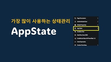 [플러터플로우FlutterFlow_중급_56편] 가장 많이 사용하는 상태관리 AppState !! App state variable