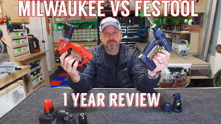 Milwaukee vs Festool install drivers: Thoughts after 1 year with both.