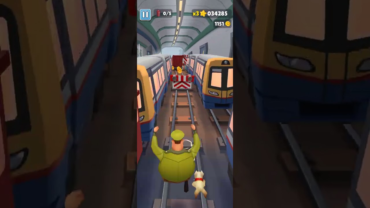 8 minutos Subway surf uso libre sin editar 2 imperfecciones Londres Jake base