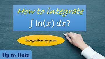 How to integrate ln(x) | Easy trick to solve | Integration by parts |