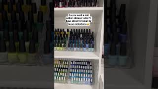 Comment below if you want a mail polish storage video☺️ nailshorts shorts nails
