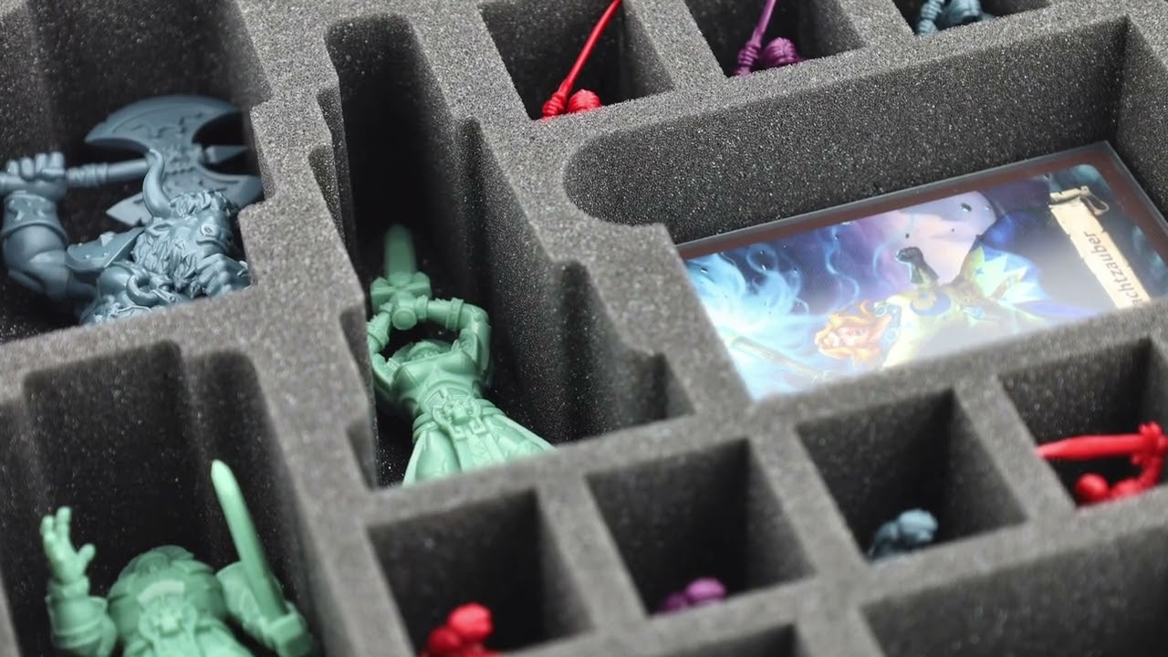 Feldherr Schaumstoff-Set für HeroQuest (2021): Die Spiegelmagierin - Brettspielb Feldherr Schaumstoff-Set für HeroQuest (2021): Die Spiegelmagierin - Brettspielb