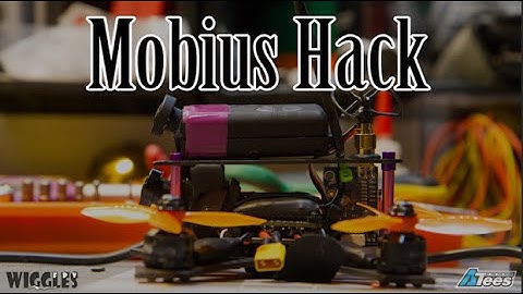 Mobius Hack - Built in Lens Angle - Lower Weight - Flightpack powered.