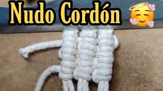 Nudo Festón Vertical Izquierda Y Derecha Nudo Cordón Video 55