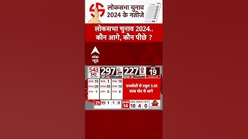 Lok Sabha Election 2024 Result: रायबरेली से राहुल गांधी 3.65 वोटों से आगे | ABP Shorts