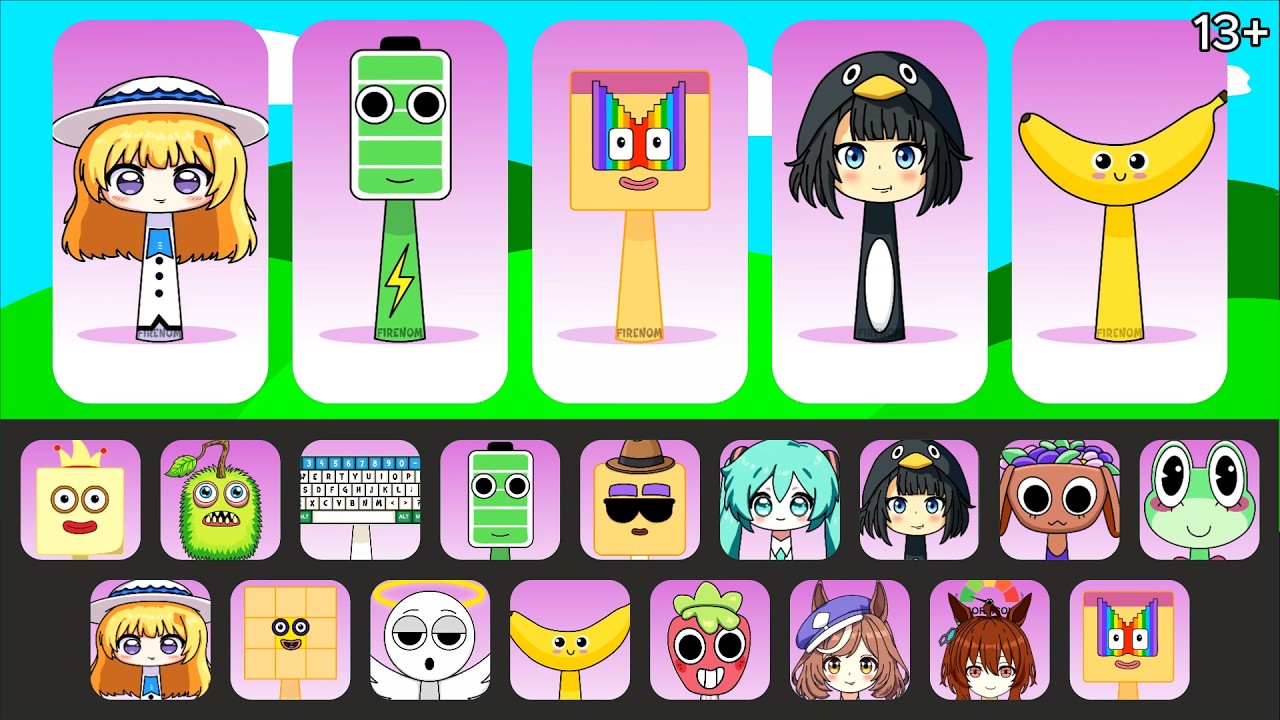 Sprunci OC Phoebe Chupi, Battery, Tewnty Eight Numberlocks, Goo
